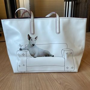 Jimmy Choo English Bulldog Terrier Bag and pouch